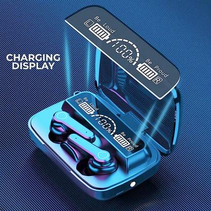 GWALBROS M19 with Quad Mic ENC, 20 RGB LEDs, 12mm Driver, 280H Bluetooth