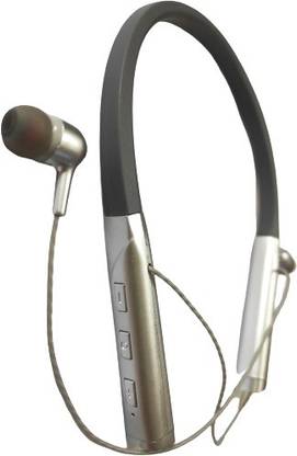 Sapphire BT-21 - 56 Hours Standby time Bluetooth Neckband (Gray) Bluetooth