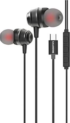 Modorwy Bassix Original Type C Earphone | Magnetic Lock, Vol Ctrl | 13mm Driver Wired