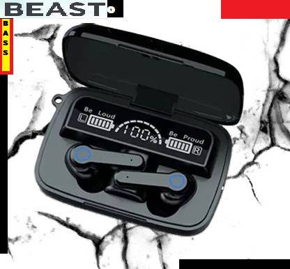 Bashaam E1911 M10 ULTRA 6HRS PLAYBACK HEADSET BLACK (PACK OF 1) Bluetooth without Mic
