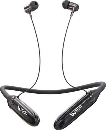 Ubon CL-66 Wireless v5.0 Neckband 50 Hours Playback Time with 310mAh Battery earphone Bluetooth