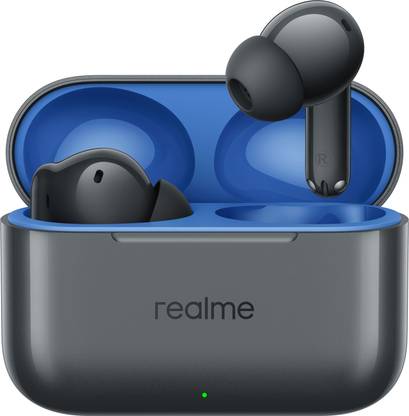 realme Buds T200 Hi-Res with 32dB ANC,12.4mm driver Quad Mic,50 Hrs Playback,BT5.4,IP55 Bluetooth
