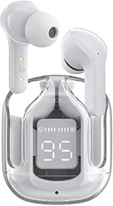 La Shades Premium ULTRAPODS TWS Transparent Earbuds with Built in Charging Case Bluetooth