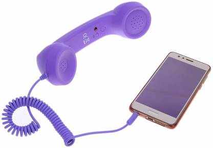 VibeX ™ XII-95 Retro Phone Handset Adjustable Tone Cell Phone Receiver Wired