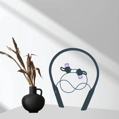 amaq Musica Bluetooth Neckband With Mic,Speed Charging, 45 Hours Music Playback Bluetooth