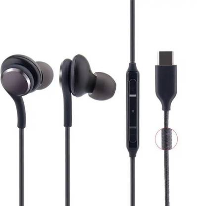 SMART SPHERE Type C Earphones with Mic | Stereo Headset | Enhanced Bass with 8.5 MM Driver Wired
