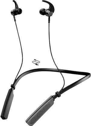 IZWI Bluetooth Neckbands 24Hr Playback IPX5(Sweat Proof) Dual pairing,Fast charging Bluetooth