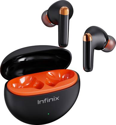Infinix Buds Neo(XE26) with 4 Mic ENC, Dedicated App WeLife,Game Mode,Big 500mAh Battery Bluetooth