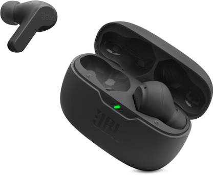 JBL Vibe Beam TWS, 32Hr Playtime, IP54, Smart Ambient & TalkThru Mode Bluetooth Headset  (Black, True Wireless) at Rs. 2499