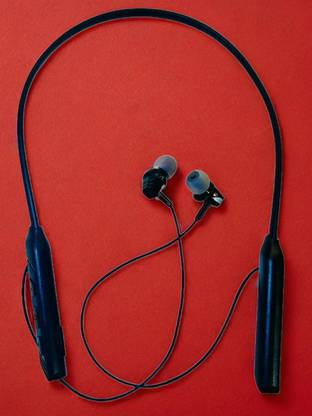 Shamsa Z395 Neckband, Dedicated Switch, 40H Battery, Dual Pairing, Fast Charge Bluetooth