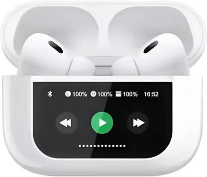 FlipHub Airpod Pro ( 2nd gen ) Touch Dispaly with ANC Working Bluetooth Gaming