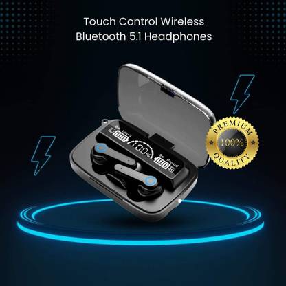 MR ROBOT Premium TWS M19 Earbuds LED Display Touch Control Headphones with powerbank M4 Bluetooth