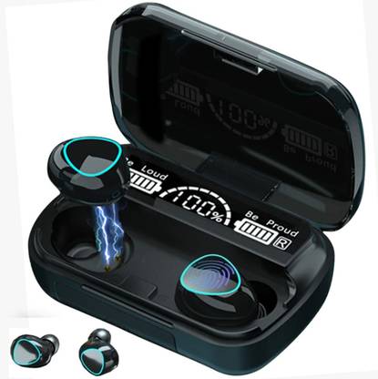 Rudra Tech M10 TWS Bluetooth 5.1 Headset 9D Stereo Sports Waterproof Earbuds Headset Bluetooth