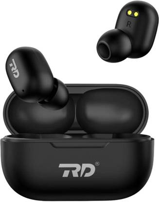 RD TWS-105 Earbuds 20 Hrs Play Time, 13mm Drivers, IPX5, 5.3C Bluetooth, Waterproof Bluetooth