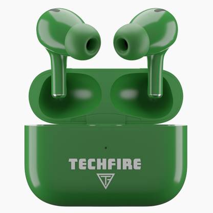 TECHFIRE BoomBuds TWS Earbuds with 100 HRS Playtime,(50ms Low Latency), Bluetooth Bluetooth