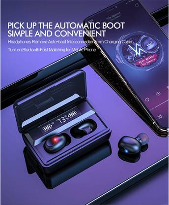 GUGGU TAE_406A_TWS T8 Wireless Earbuds Bluetooth Headset Bluetooth