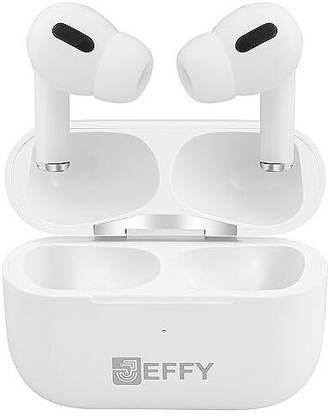 JEFFY Wave TWS Earbuds with 41H Playtime, ENC Clear Calling Mic Bluetooth without Mic