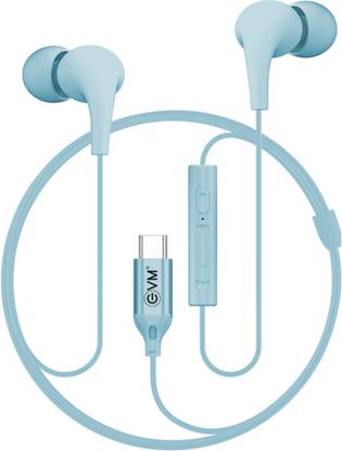 EVM Type-C Wired Earphone - Stereo Sound Wired