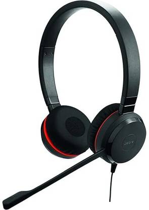JABRA Evolve 30 II Stereo MS Wired (Black, On the Ear) Bluetooth & Wired