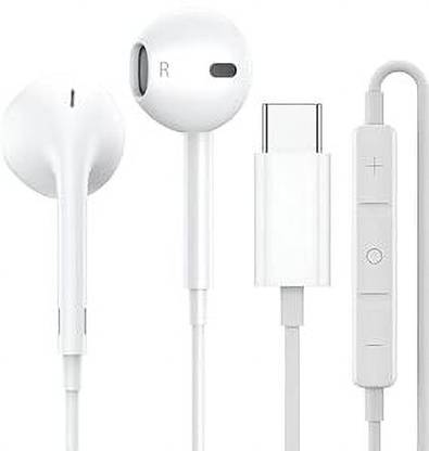adyaenterprises Type C Earphone Only 15/15 Plus/15 Pro/15 Pro Max Wired