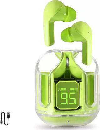 snowbudy Highbass Airods 48H Playtime Fast Charging, Pro+ Calling IPX5 Water ResistantZ5 Bluetooth Gaming