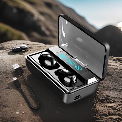 YAROH T8 True Wireless Earbuds: IPX5, Digital Display Charging Case, HD & Mic vp71 Bluetooth