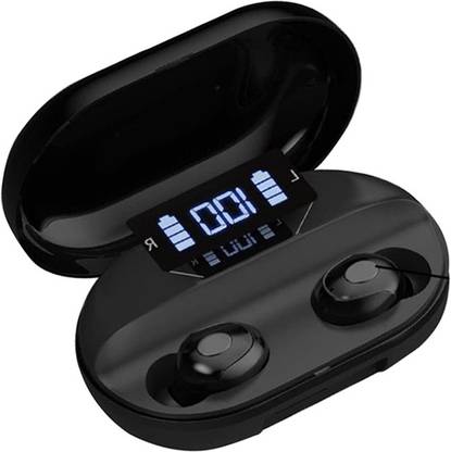 snowbudy Water Resistant, Touch Controls and Voice Assistant Bluetooth Wireless Earbuds Bluetooth
