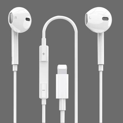 MARS Wired Headphon iPhone 11 12 13 Pro Max Mini Clear Voice& High Bass Wired