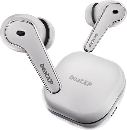 beatXP Echo XPods with 70H Playtime, Quad Mic ENC & Gaming Mode Earbuds Bluetooth