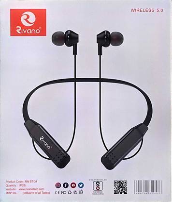 Rivano Neckband BT-34 Bluetooth