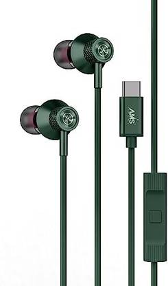 AMS Type-C Port 10mm Bass Drivers Inline Controls IPX5 Earphones Wired Earphone Wired Gaming