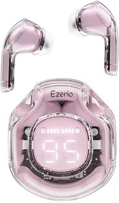Ezerio Air 45 ANC Wireless earphone Bluetooth earbuds Transparent Digital Display Bluetooth