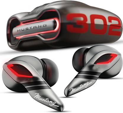 Boult Mustang Torq with 50 Hrs Battery, App Support, 4 Mic ENC, Breathable LEDs, 5.4v Bluetooth