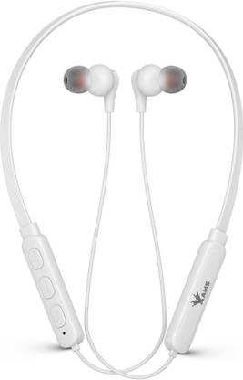 MMTELECOM 118 Bluetooth Wireless Neckband, 40H Playtime, Soft Eartips, Fast charging, IPX5 Bluetooth Gaming