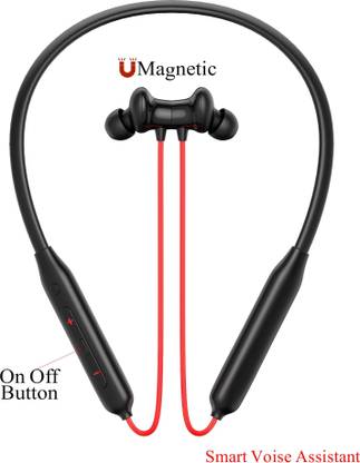 OTAGO Wireless Bluetooth Neckband with Deep Bass, 48-Hour Battery, Anc Headphones Bluetooth Gaming