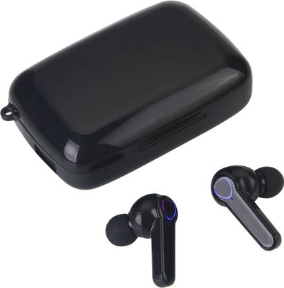 GREEN BIRD Black & Red Ear Birds Bluetooth