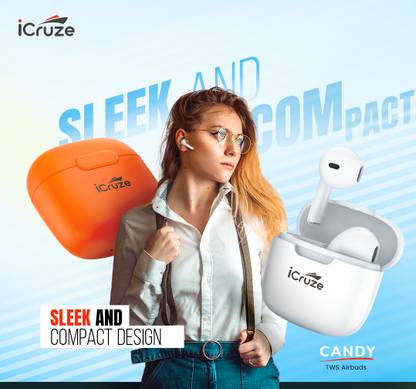 iCruze Candy TWS Wireless Airbuds with 20 Hours Play Time