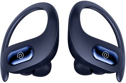 PTron Bassbuds Glide with 45hrs Playback, Deep Bass, Clear Calls, 45ms Low Latency Bluetooth