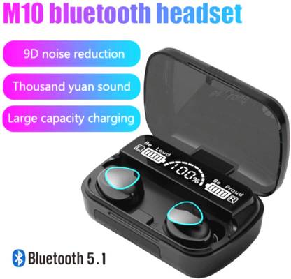 FRONY (Earbuds) M10 Earbuds Music Play 5 hours With Touch Version HD Voice Call _UCH43 Bluetooth