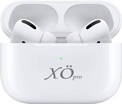 buddies cart Earpod XÖ Pro with Safe Charging Case Bluetooth Headset (White, True Wireless) Bluetooth