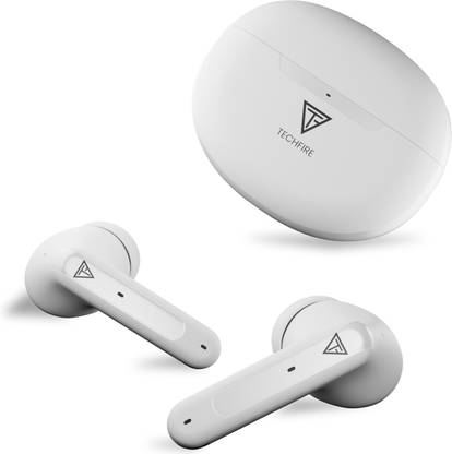 TECHFIRE Bullets 360 TWS Earbuds with 100 HRS Playtime,(50ms Low Latency), Bluetooth v5.3 Bluetooth