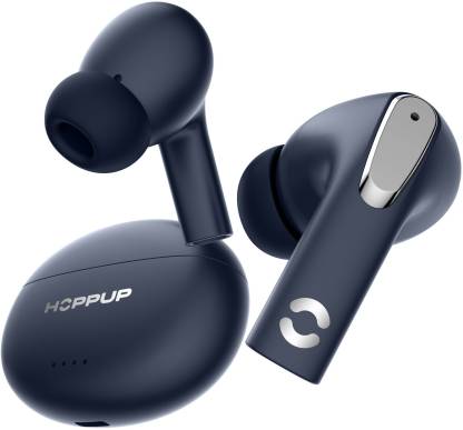 HOPPUP AirDoze S50 Earbuds with upto 50H Playtime, ENC, Bass Mode, Gaming Mode & BT 5.3 Bluetooth Headset