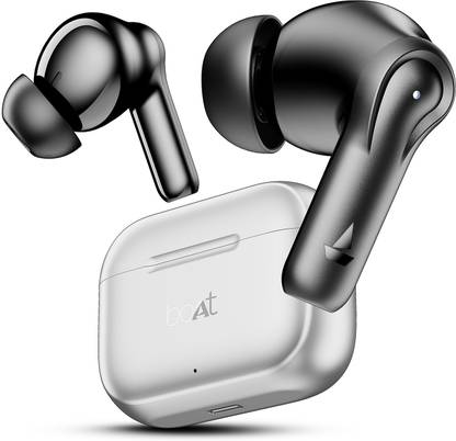 boAt Airdopes 161, Adv 4Mic ENx, 50H Battery,Fast Charge,13mm Driver, Metallic Finish Bluetooth