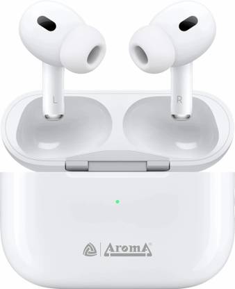 Aroma NB121 Pods Upto 40 Hours Playtime* Type C Fast Charging Dual Pairing Earbuds Bluetooth (Ivory White, True Wireless)
