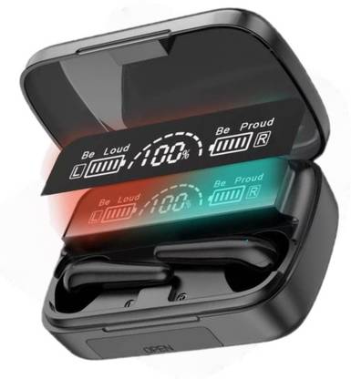 Techfly Earbuds M11 Upto 48 Hours Playback with Power-Bank Bluetooth