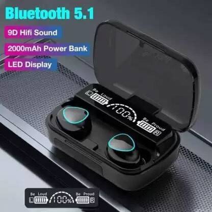 BASSPRO SERIES M10 TWS Bluetooth Earbuds Wireless Earbuds 007 Bluetooth