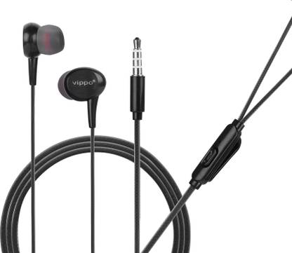 VIPPO Earphone with one Key Answer Button Wired Headset with mic VHB-867 (pack of - 2) Wired