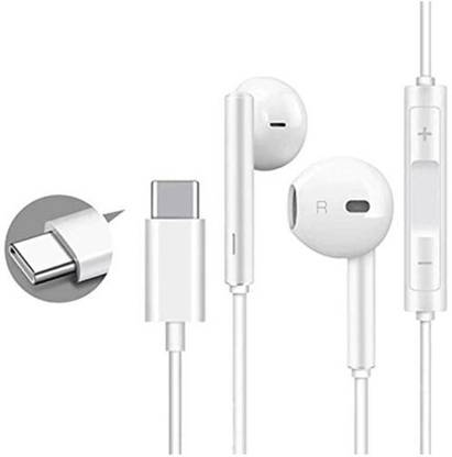Winsumm USB Type C Earphones Magnetic HiFi Earphone with Mic Wired Headphone for Ipn Wired