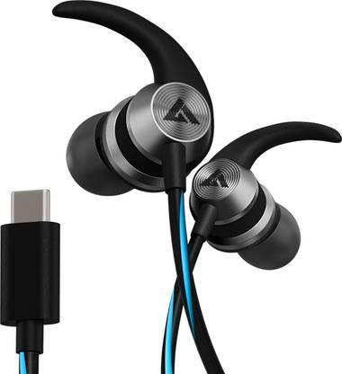 Boult X1 Pro with Type-C Connector, Dynamic Drivers, Rich Bass, In-line Control Wired