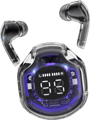 Chaebol Flobuds 100 Made In india Transparent Case Smart ENC, Voice&Bass Support. Bluetooth Gaming